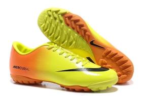nike mercurial victory ix tf orange lime black football boots uk sale