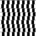 Do the straight horizontal gray lines look curvy to you? Hold up a piece of paper to prove that they are straight and parallel to each other.