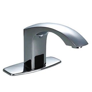 4 Inch Brass Bathroom Sink Faucet with Automatic Sensor (Cold)--FaucetSuperDeal.com