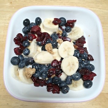 Delicious Granola and Fruit Cereal