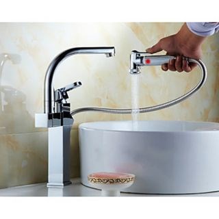Copper Silver Multifunction Face Basin Hot Cold Water Tap Bathroom Sink Faucet--Faucetsdeal.com