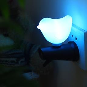 Creative Intelligence Bird Led Electric Plug A Night Lights Lamp LED Novelty Lights