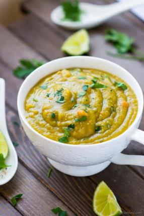 Split Pea Soup in Slow Cooker Recipe - ChefDeHome.com