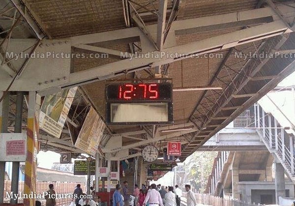 Indian railway - atomic clock