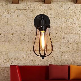 LED Creative Personality Decorative Wrought Iron Retro Grapefruit Wall Lights