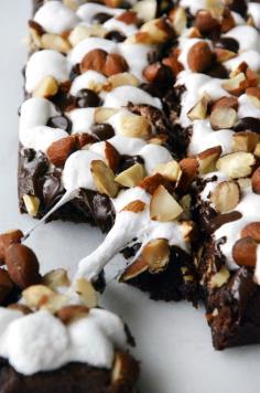 Marshmallow Chocolate Brownies