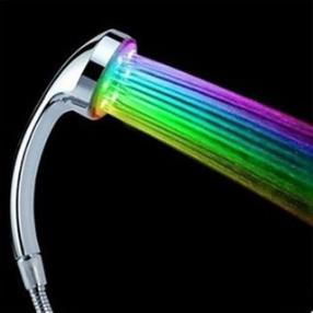 Colorful ABS LED Color Changing Hand Shower Faucet at Faucetsdeal.com