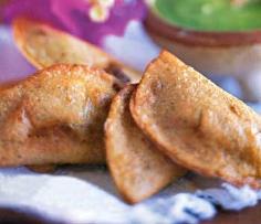 Fried Quesadillas with Two Fillings