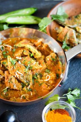 Indian Omelet Masala Egg Curry  Recipe -ChefDeHome.com