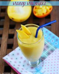 Mango Milkshake, the perfect summer treat of all times.