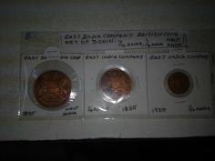 East India Company coins