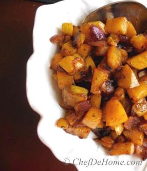 What are your favorite holiday dinner sides? Curried Yellow beets hash always make its place on my thanksgiving dinner table. 