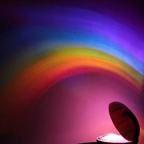 220V Projector Sleep Rainbow Led Small Night Novelty Light