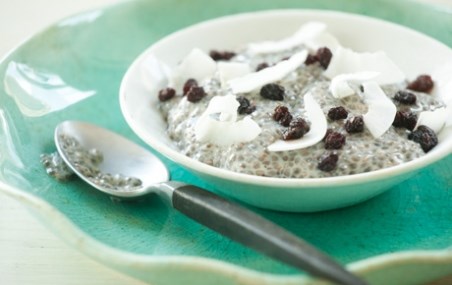 Chia Seeds Pudding with coconut - Healthy and Tasty