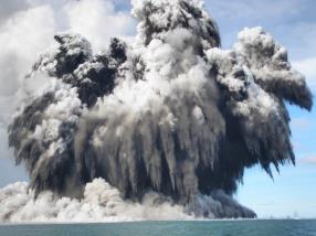 Undersea Volcano in Tonga