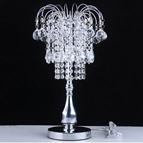 60W AC Powered Table Lamp With Crystal Balls