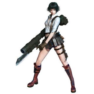 Devil May Cry 3 Lady Cosplay Costume--CosplayDeal.com