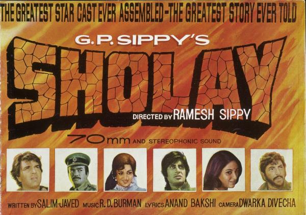 Sholay - Greatest starcast ever assembled, The greatest story ever told