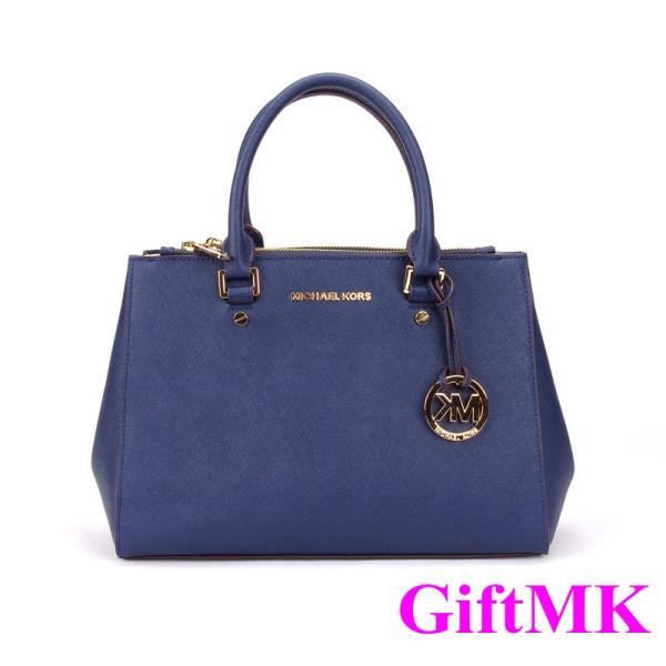 2014 Original Cross Pattern Dark Blue Killer Michael Kors Handbags Womens Hot Sale