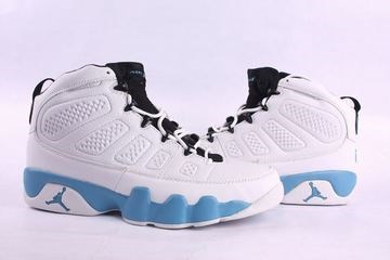 Nike Air Jordan 9 Retro White Blue Men's 
