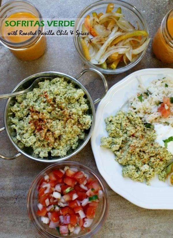 Vegan Sofritas Verde - If someone tell you that vegetarian, vegan food is not tasty, ask them to try this sofritas verde recipe. 