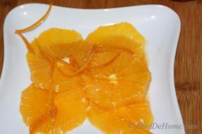 This is my 2 ingredient healthy dessert ever! Yummy oranges soaked in sweet and zesty orange sauce.
