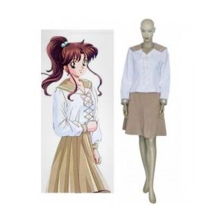 Sailor Moon Classic Kino Makoto Sailor Jupiter School Uniform Cosplay Costume--CosplayDeal.com