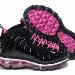 2012 new nike air foamposite One Max 2009 black pink women's