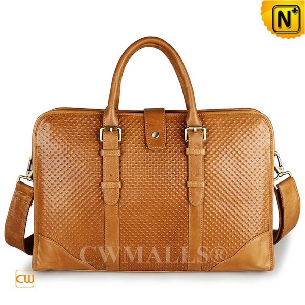 CWMALLS Embossed Leather Business Briefcase CW907128