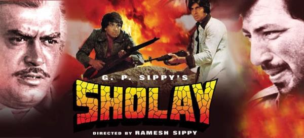 Sholay Poster